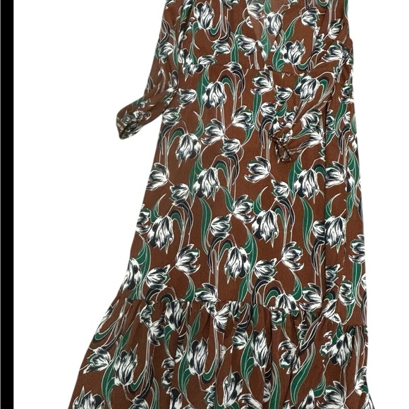 Nasty Girl Floral Brown Dress - Picture 2 of 6